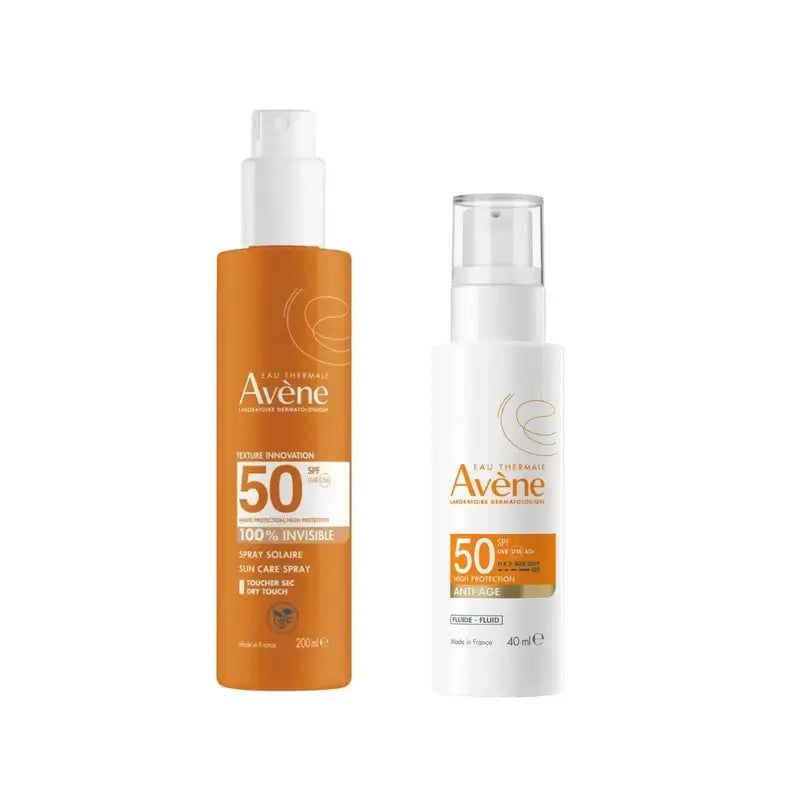 Avene Expert Anti-Idade Spf50 40 Ml + Spray Invisível Spf 50 200 Ml