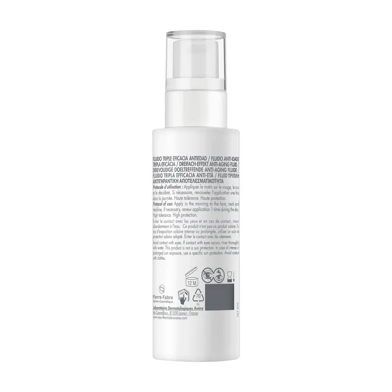 Avène Hyaluron Uv Fluido Anti-Idade Tripla Eficácia Spf50, 40 ml