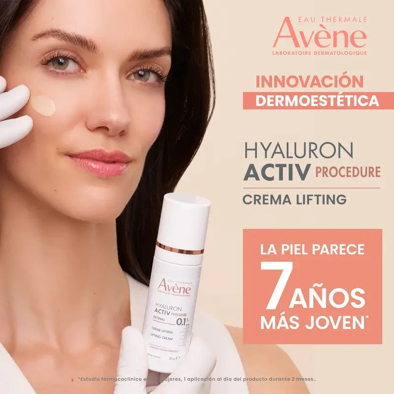 Avène Hyaluron Activ Creme Lifting de Procedimento 0,1% Retina , 30 ml