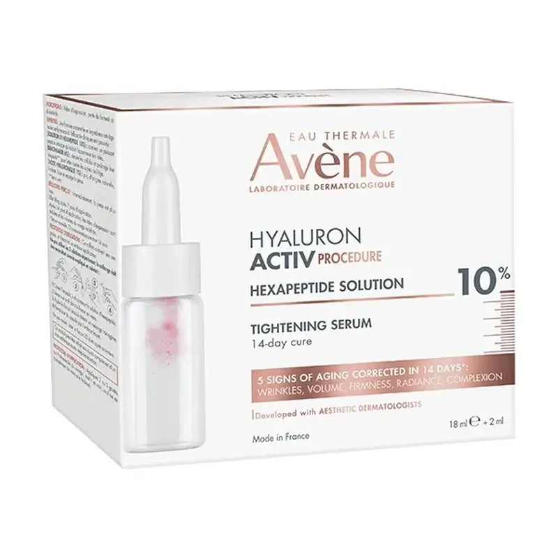 Avene Hyaluron Activ Procedimento 14 Dias Sérum Lifting com Hexapeptídeos , 20 ml