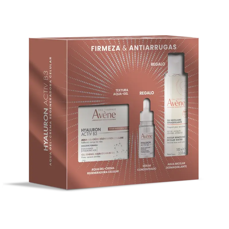 Avene Pack Acg Hyaluron 50Ml + Água Micelar 100Ml + Sérum 10Ml