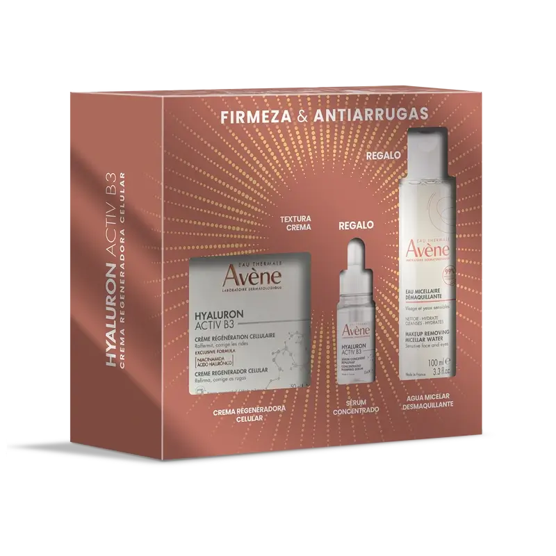 Avene Pack Cr Hyaluron 50 Ml + Água Micelar 100Ml+ Sérum 10Ml