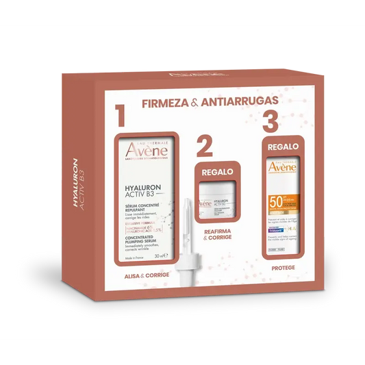 Avene Pack Hyaluron Activ B3 Serum 30 Ml + Hyaluron Activ B3 7 Ml + Fluido Solar Anti-Idade Spf50 5 Ml
