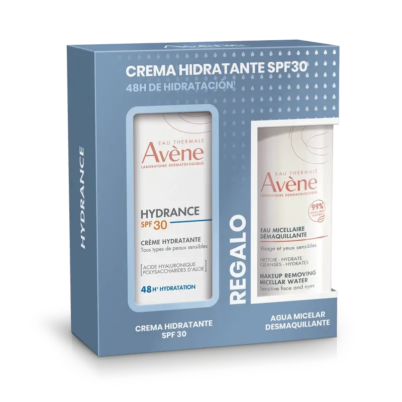 Avene Hydrance Pack Creme Hidratante Spf30 40 Ml+ Água Micelar 100Ml Oferta Gratuita