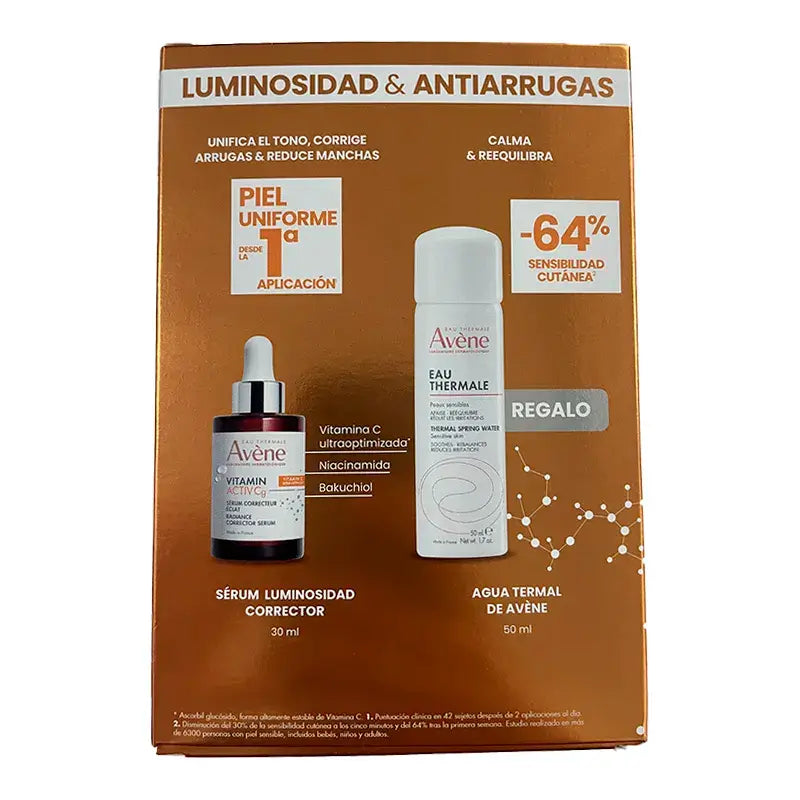 Avene Pack Serum Vitamina Cg 30Ml + Ata 50Ml Av24