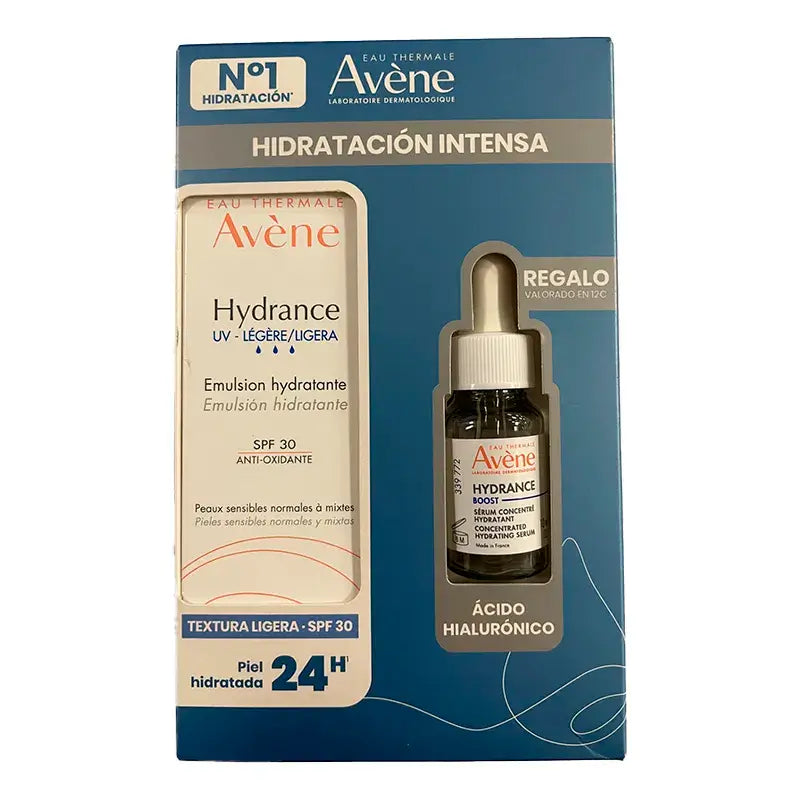 Avene Prom Pack Hydrance Emul Uv + Hyd Serum 10 Ml