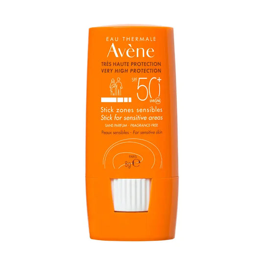 Avene Stick Solar SPF 50+ Áreas sensíveis 8 gr