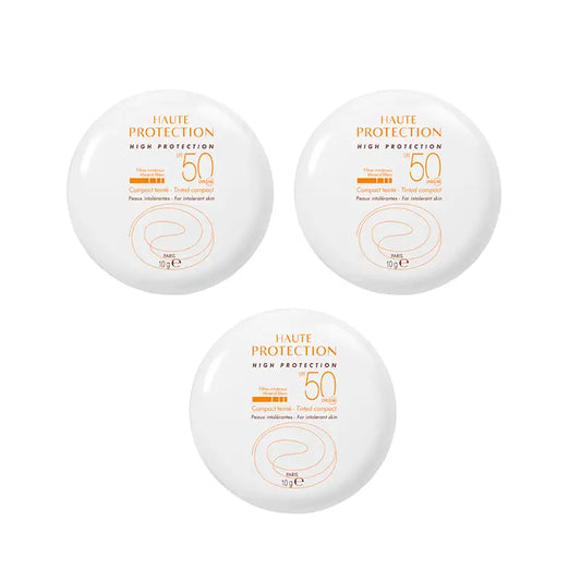 Avene Sun Compact Sand Colour Spf 50+, 3 x 9,5 gramas