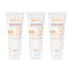 Avene Leite Mineral Protetor Solar Pele Intolerante Spf 50+, 3 x 100 ml