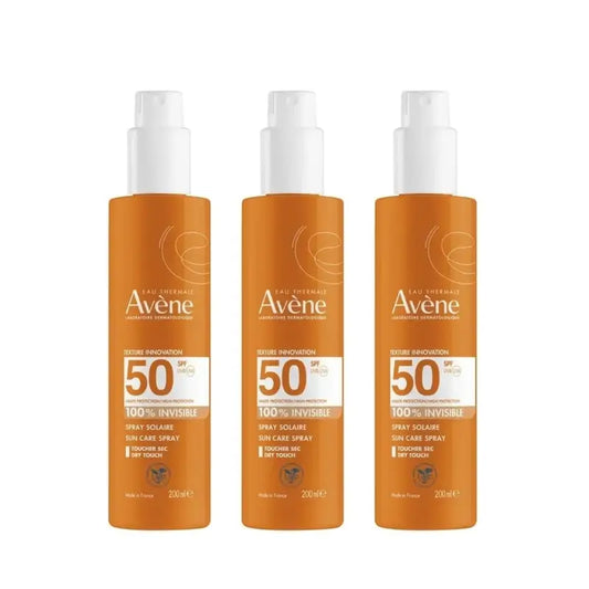 Avene Sun Spray Pele Sensível Spf 50+, 3 x 200 ml