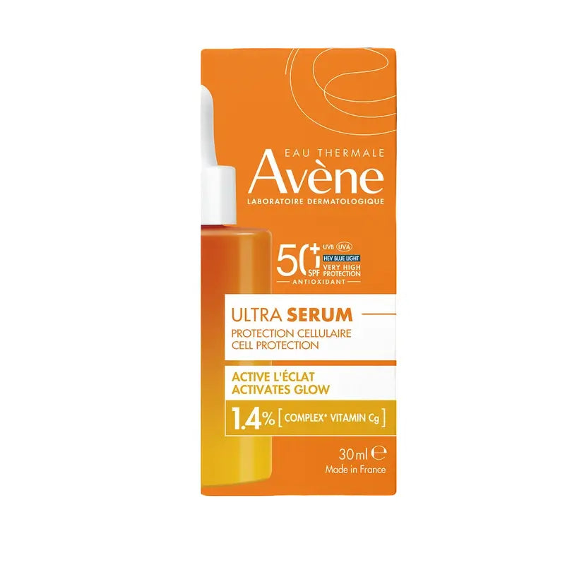 Avène Ultra Serum Spf50+ Ativa a luminosidade, 30 ml