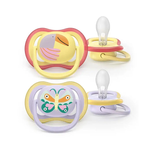 Chupetas Avent 2 Ultra Air 0-6M Deco