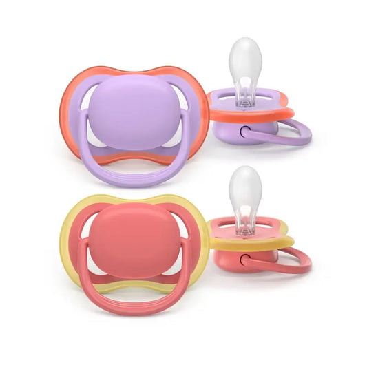 Chupetas Avent 2 Ultra Air +18M Menina