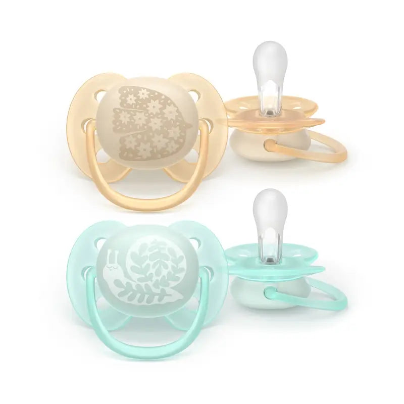 Chupetas Avent 2 Ultra Suaves 0-6M