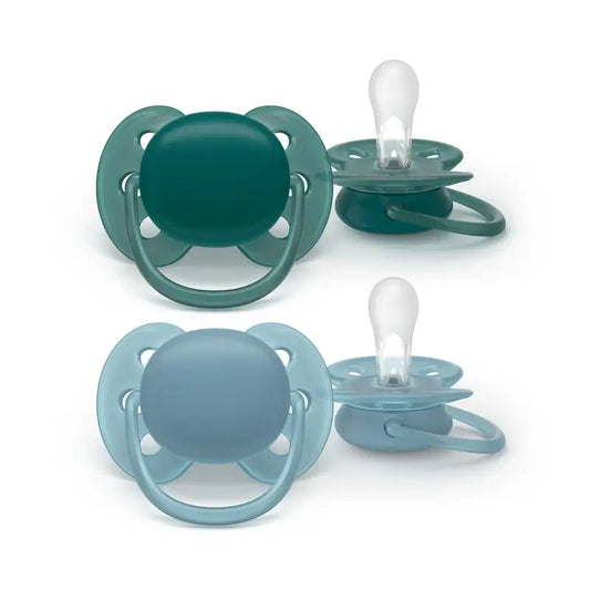 Avent 2 Chupetas Ultra Suaves +18M