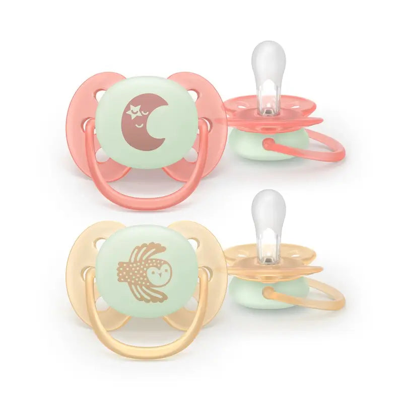 Chupetas Nocturne Avent 2 Ultra Suaves