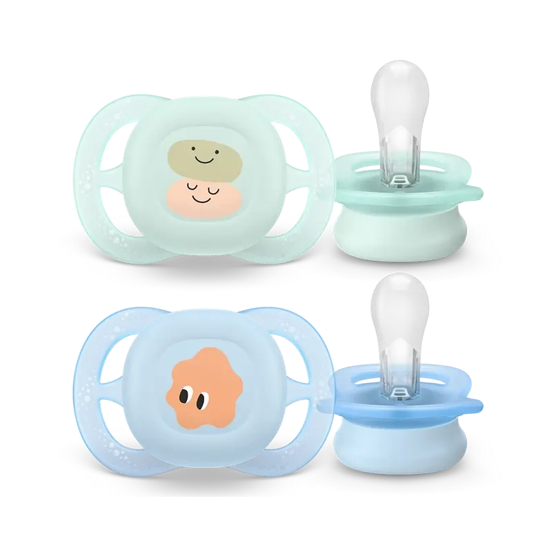 Chupeta Avent Ultra Start 0-2 M Toddler, 2 unidades