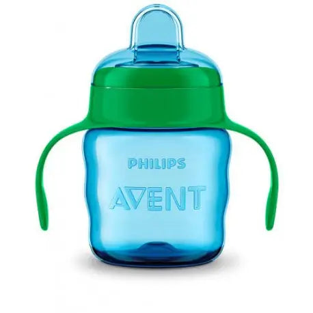 Avent Vasito 200 Ml Azul Boquilla Blanda