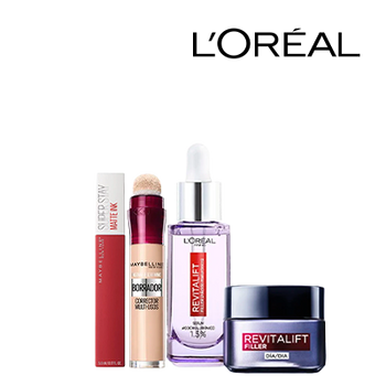 L'OREAL PARIS Y MAYBELLINE 50% DTO. 2ª UD. (8 DICIEMBRE 2025)