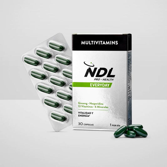 NDL Pro-Health Multivitaminas, 30 Cápsulas