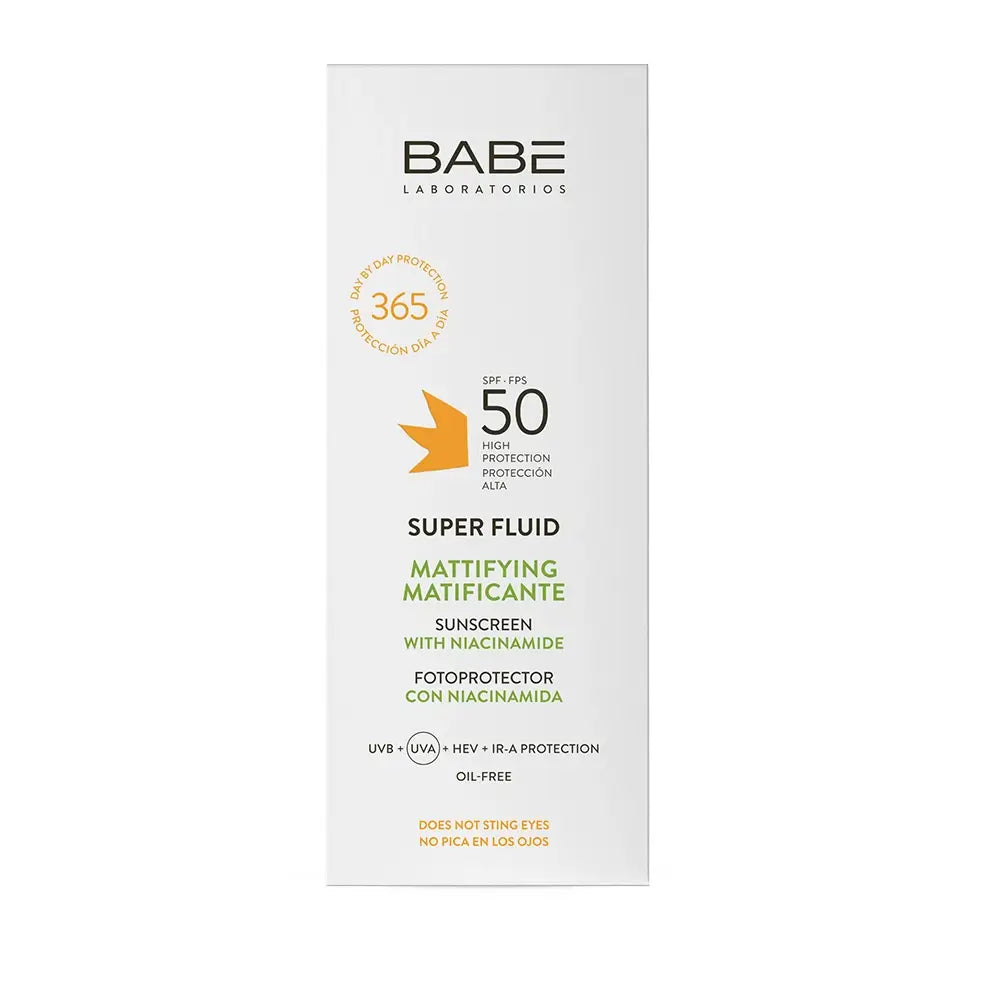 Babé Super Mattifying Fluid Spf50, 50Ml