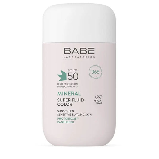 Babé Super Fluir Mineral Colour Fluid Spf50, 50 ml