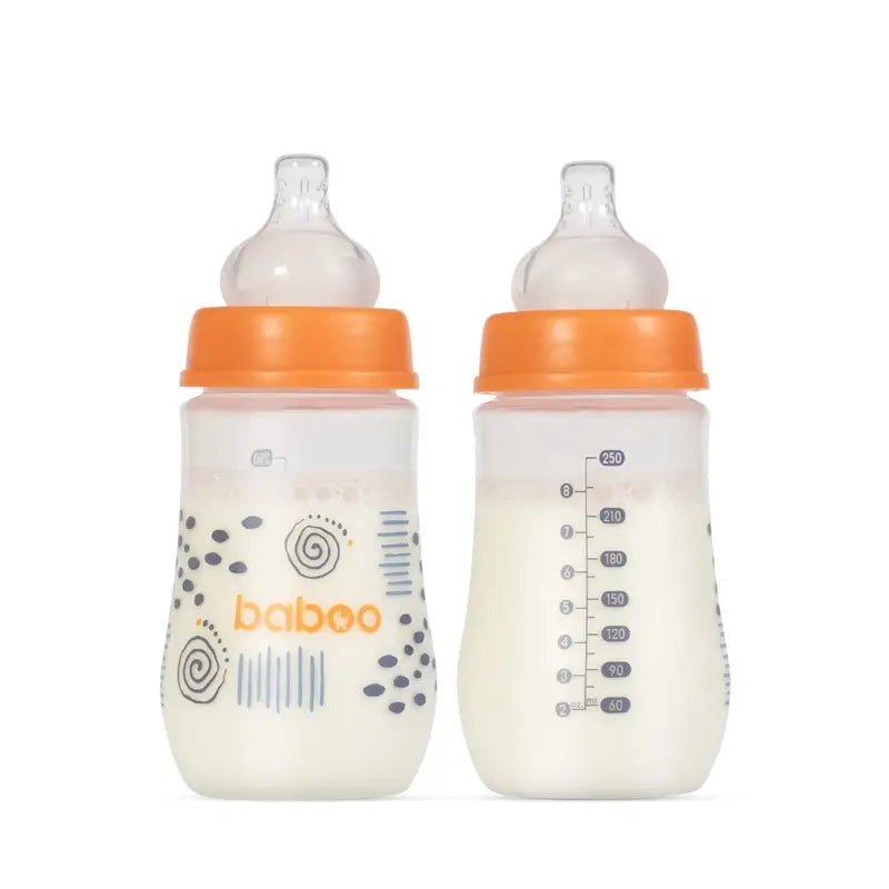 Biberão anti-cólicas Baboo 3+ Meses Blue Haze, 250 ml