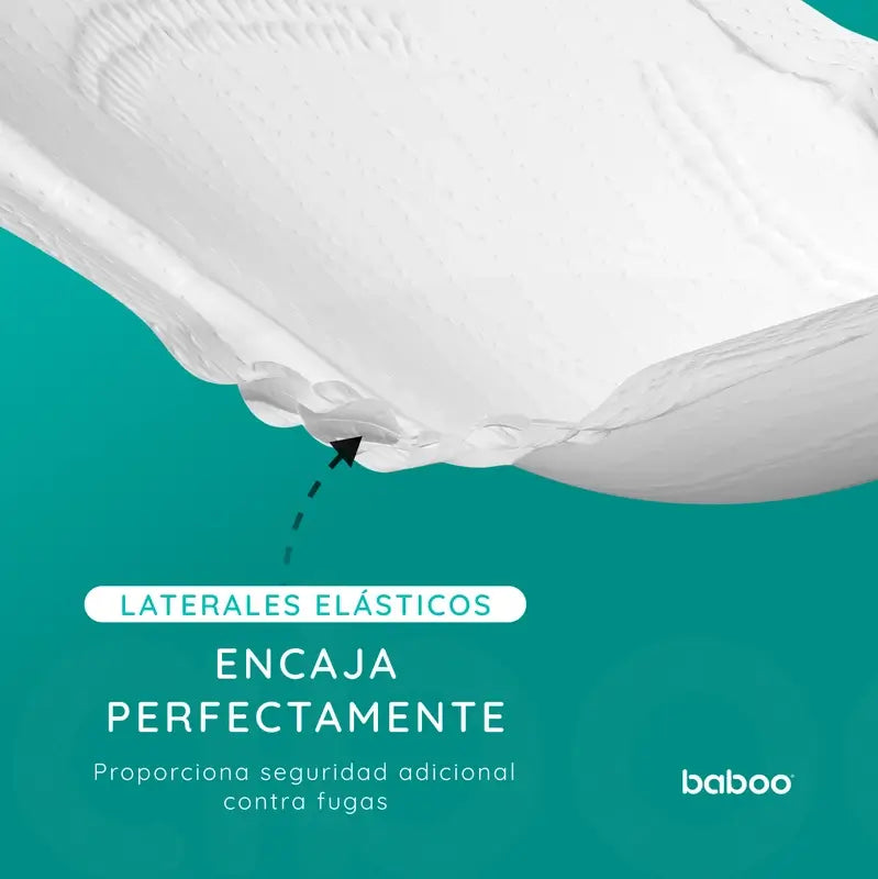 Pensos absorventes descartáveis Baboo Ultra-Slim Pensos de amamentação, 40 unidades.