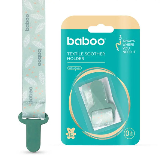 Porta-chupetas Baboo 0+ Meses Peachy Keen, 1 peça