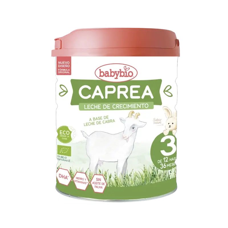 Babybio Caprea 3 Leite de Cabra 12-36 Meses, 800g