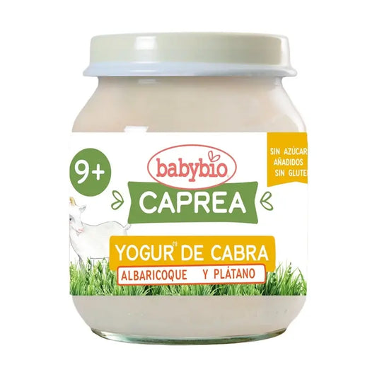 Babybio Caprea Iogurte de Cabra Albaricoque Banana , 130 g
