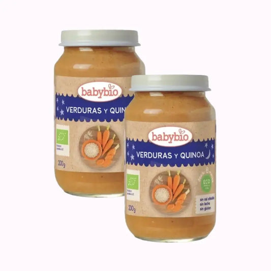 Babybio Menu Tradition Quinoa, embalagem de 2 x 200 gramas