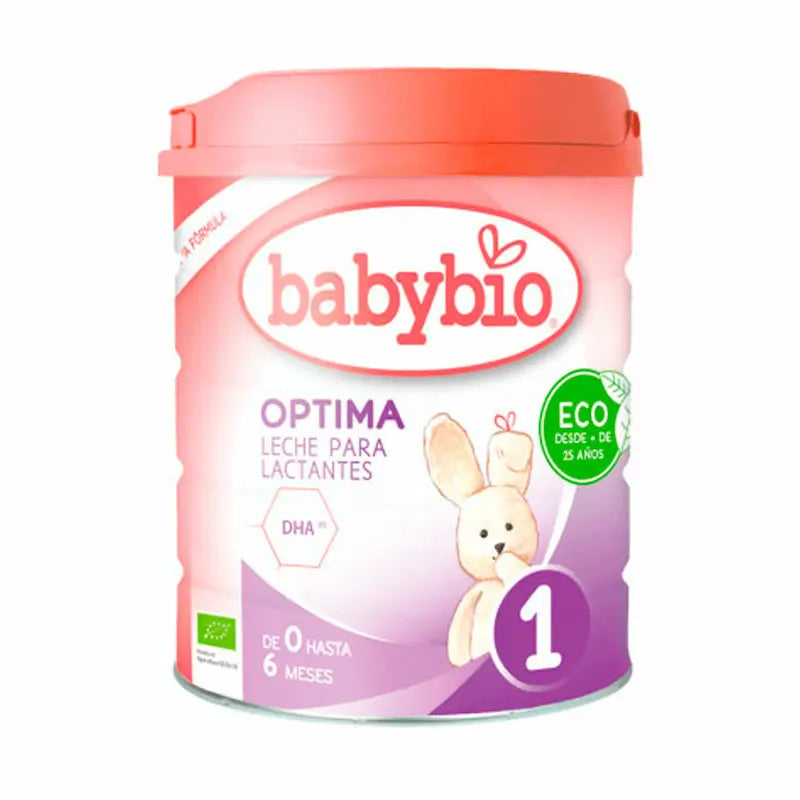 Babybio Optima 1 leite de vaca 0-6 meses, 800g