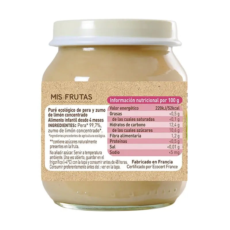 Babybio pêra , 130 g