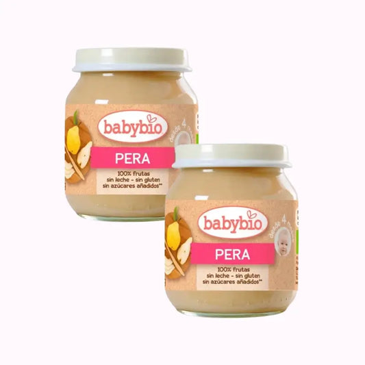 Babybio Pera, embalagem 2 x 130 g