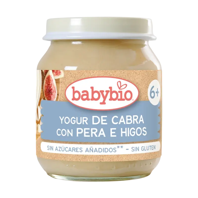 Babybio Iogurte de cabra com leite de manteiga e figos, 130g