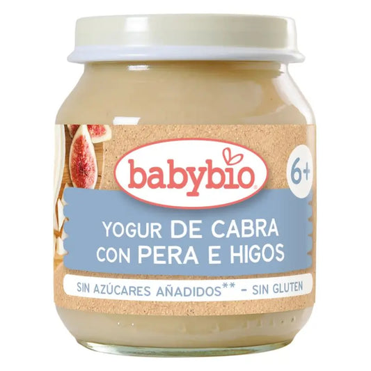 Babybio Iogurte de cabra com leite de manteiga e figos, 130g