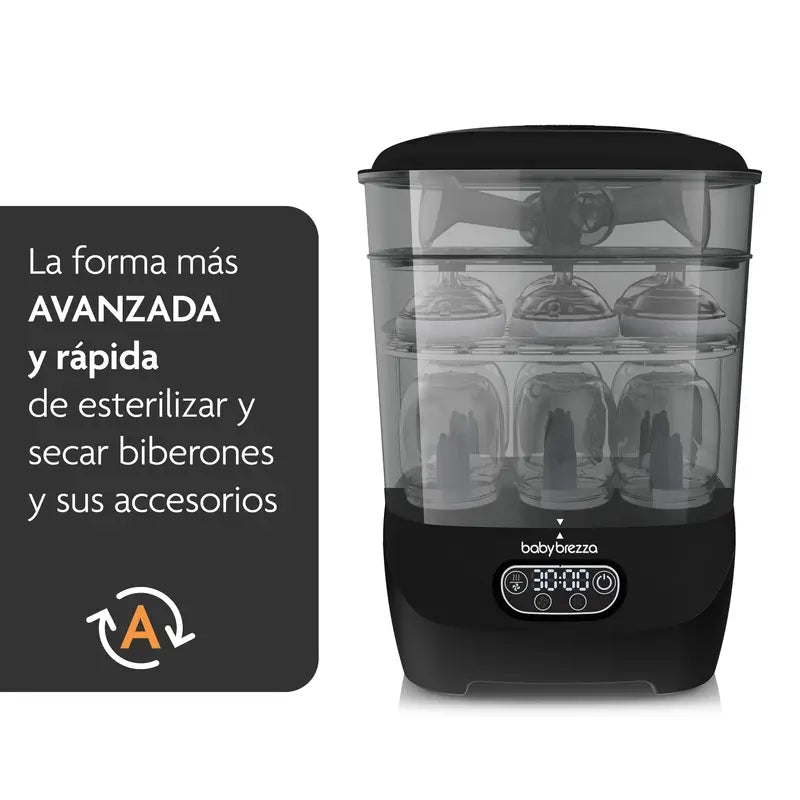 Babybrezza Sterylazer + Dryer Advanced - Preto , 1 unid.