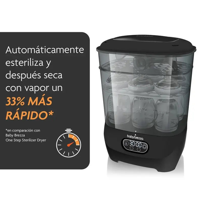 Babybrezza Sterylazer + Dryer Advanced - Preto , 1 unid.
