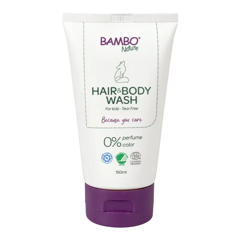 Bambo Nature Gel de Banho e Champô, 150 ml