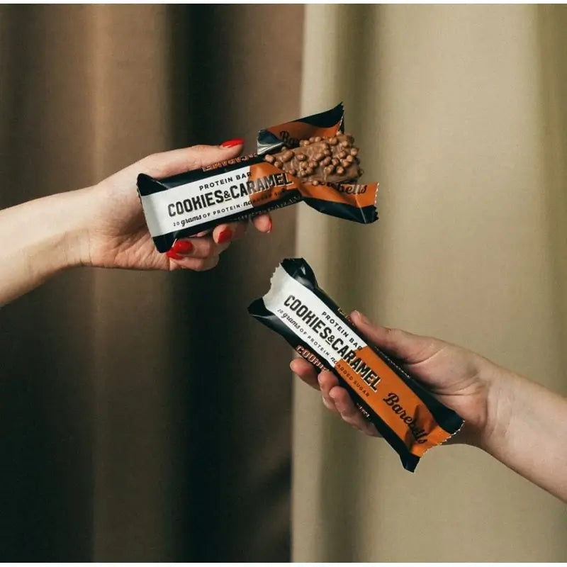 Barebells Barras Cookies & Caramelo , 55 gramas