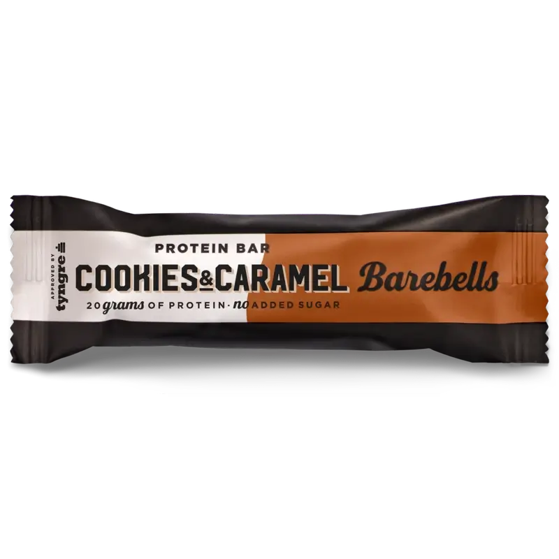 Barebells Barras Cookies & Caramelo , 55 gramas