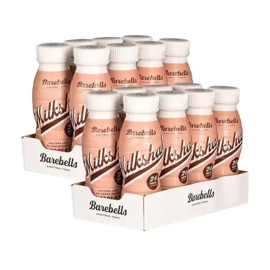 Barebells Pack Milkshake Chocolate, 16 Unidades X 330 Ml