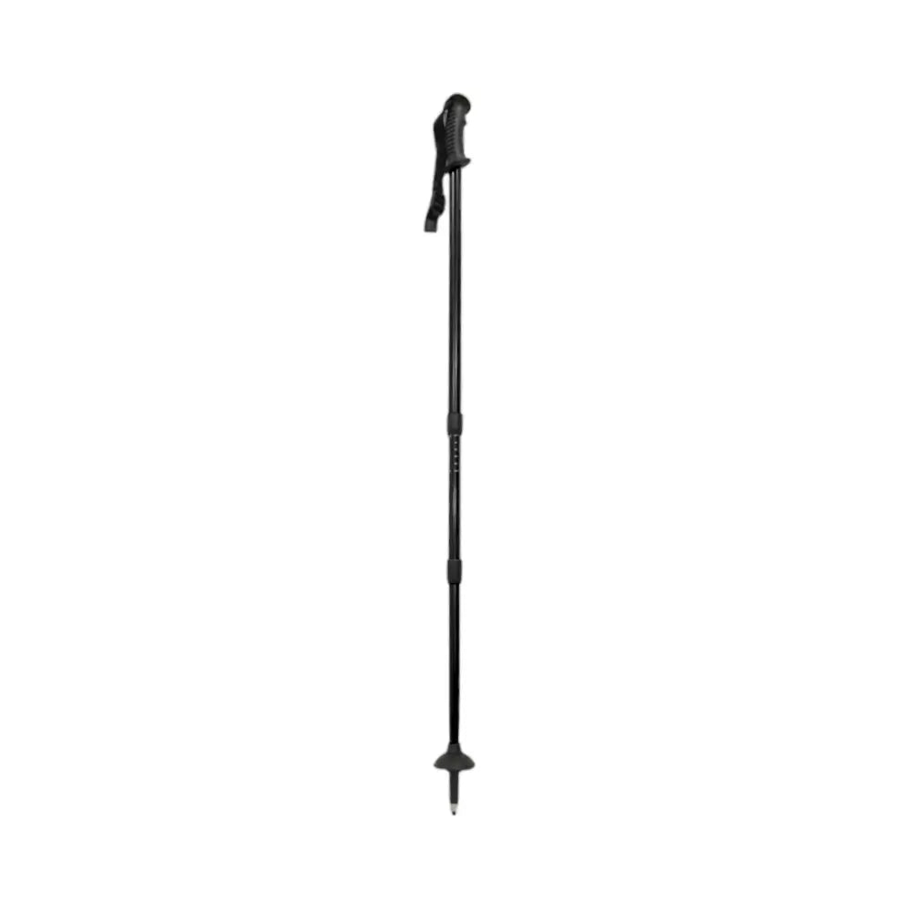 bastão de trekking preto