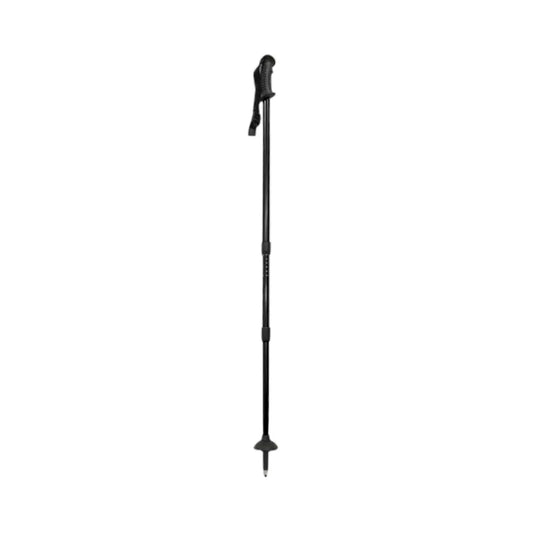 bastão de trekking preto