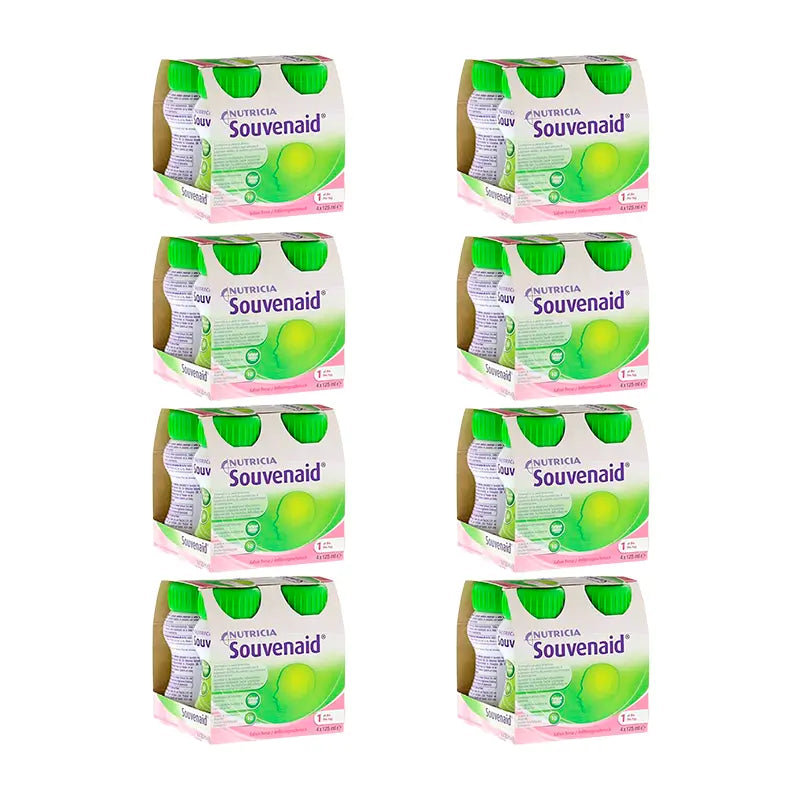 Nutricia Souvenaid Smoothies com sabor a morango 32 unidades x 125 ml