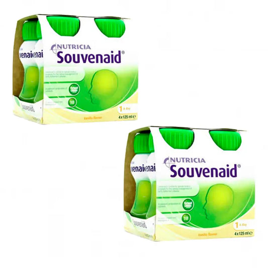 Nutricia Souvenaid Smoothies Sabor Baunilha 8 unidades x 125 ml