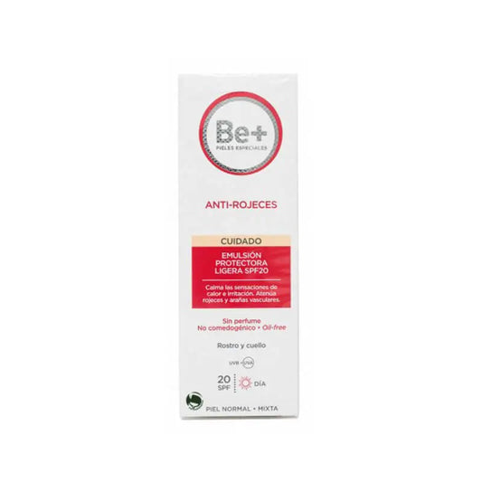 BE+  ANTI-ROJECES RICA SPF20 PROTECTORA P SECA 50 ML