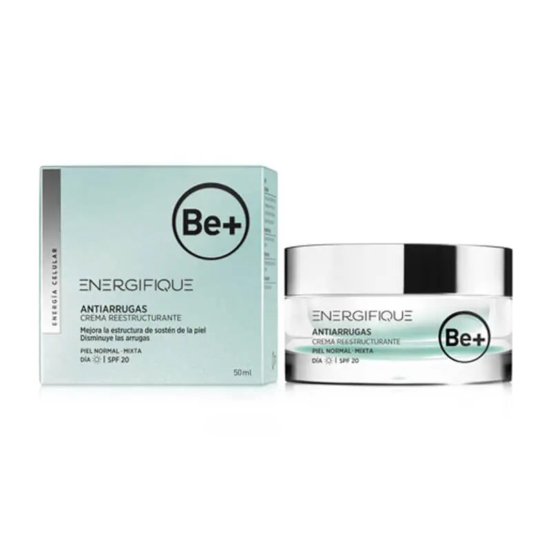 Be+ Creme Reestruturante Energifique Anti-Rugas SPF20 Pele Normal-Misturada 50 ml
