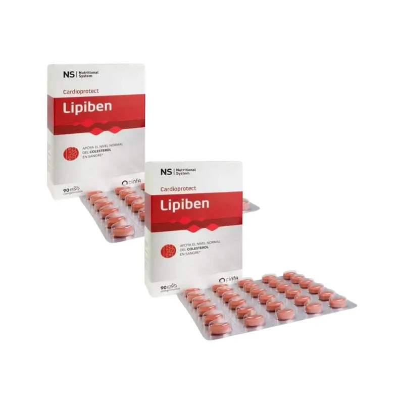 Be+ Ns Cardioprotect Lipiben, 2X90 Comprimidos